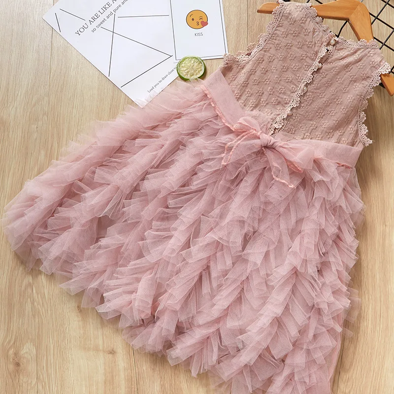 2019 Princess dress for girl / beautiful tulle White and blush available | Детская одежда и обувь