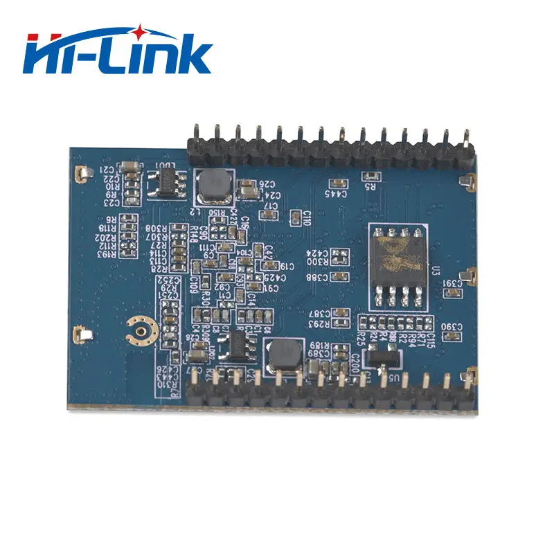 

Free Shipping 100pcs/lot Hi-Link HLK-RM04 RT5350 serial wireless dual ethernet port serial port UART to WIFI module