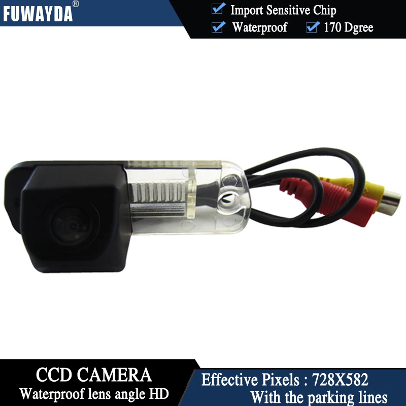 Автомобильная камера заднего вида FUWAYDA CCD + монитор для Benz C Class W203 E W211 CLS 300 W219 R350
