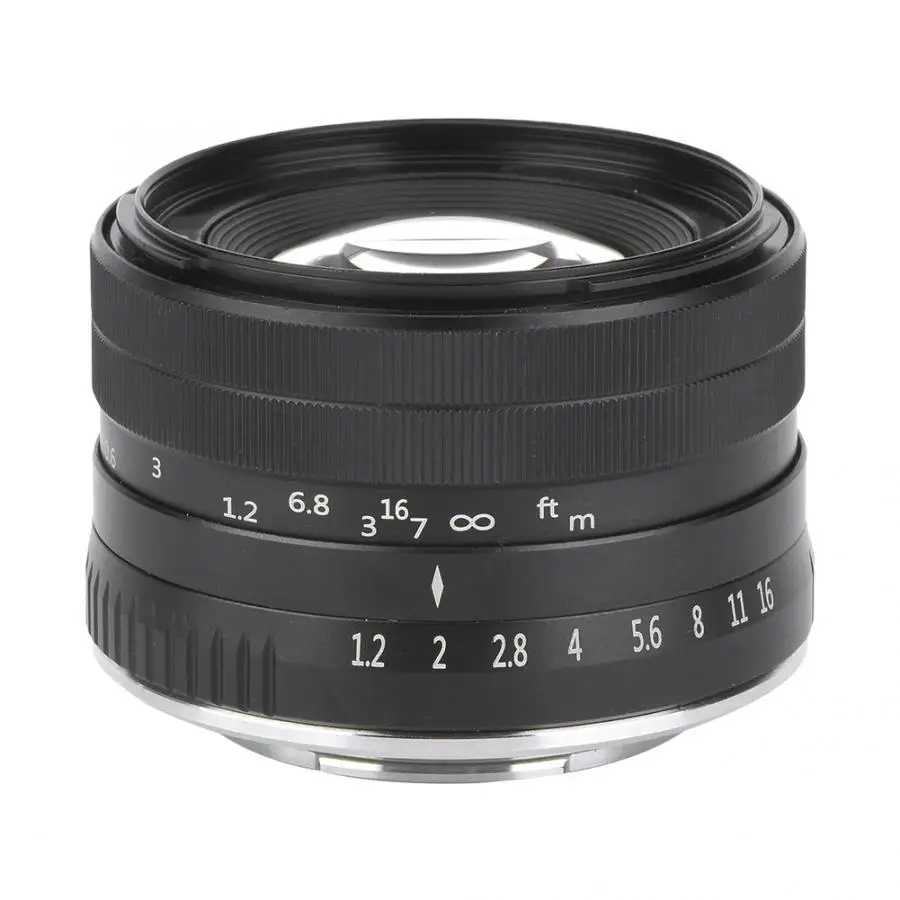 35 мм f1.2 ручной фокус Prime APS-C алюминиевый Объектив для Fujifilm для Fuji X Mount Mirrorless Camer