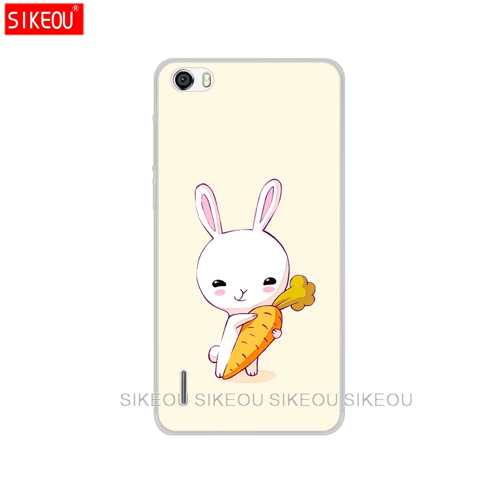 10705 Для huawei для НУА Вэй слава 6 Чехол H60-L01 H60-L02 H60-L04 H60-L12 чехол из силикона/ТПУ мягкий чехол для задней крышки для huawei для НУА Вэй слава 6 Honor6 телефон чехол s - Цвет: 10705