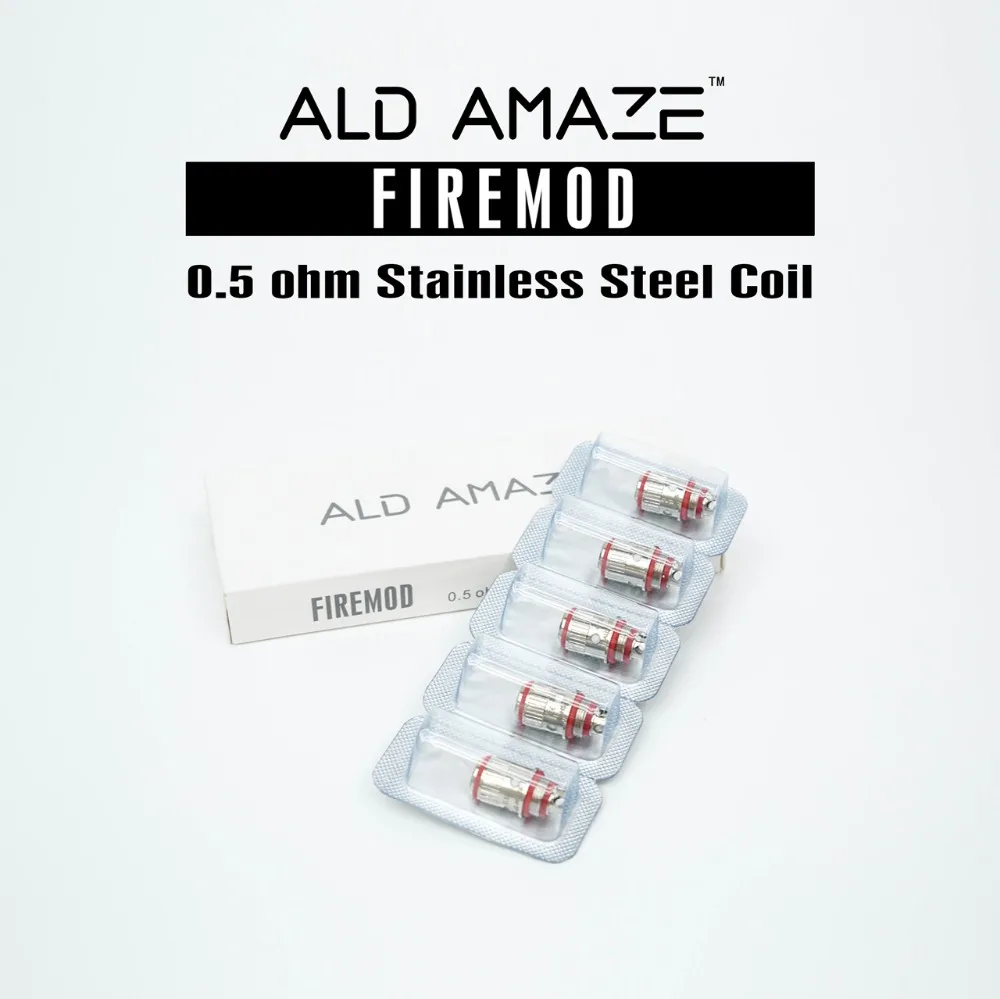 Сменная головка катушки из нержавеющей стали для Атомайзер серии Firemod ego 5 шт. в