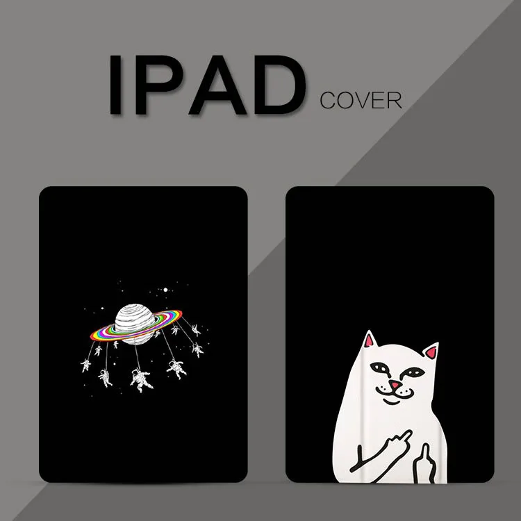 Чехол подставка из искусственной кожи с рисунком звезды для Apple ipad mini 12345 air1 2