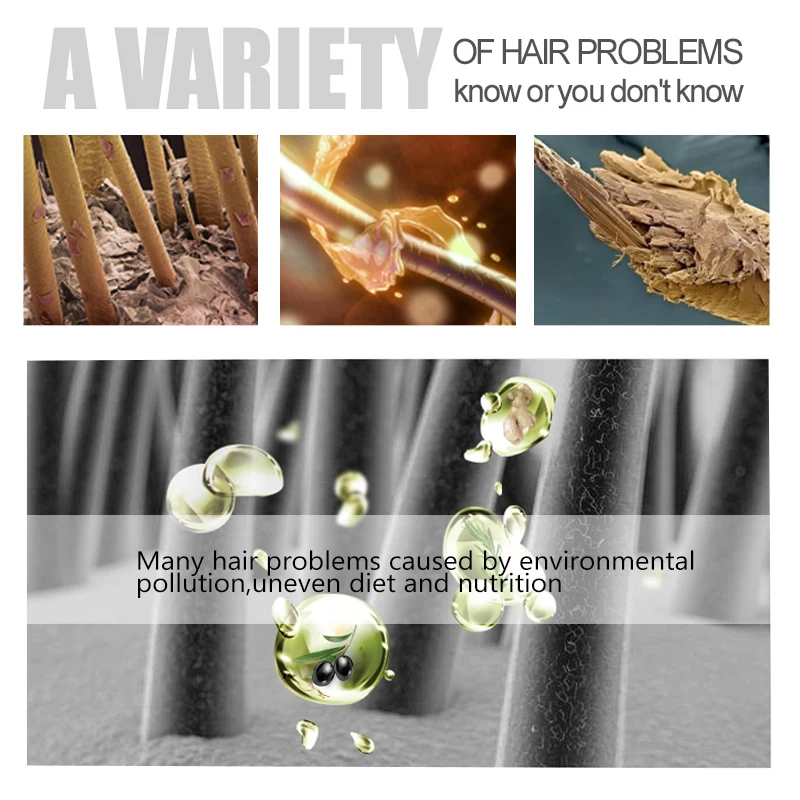 2 шт. шампунь для волос ROSALIND кератиновая маска лечения с аргановым маслом масло