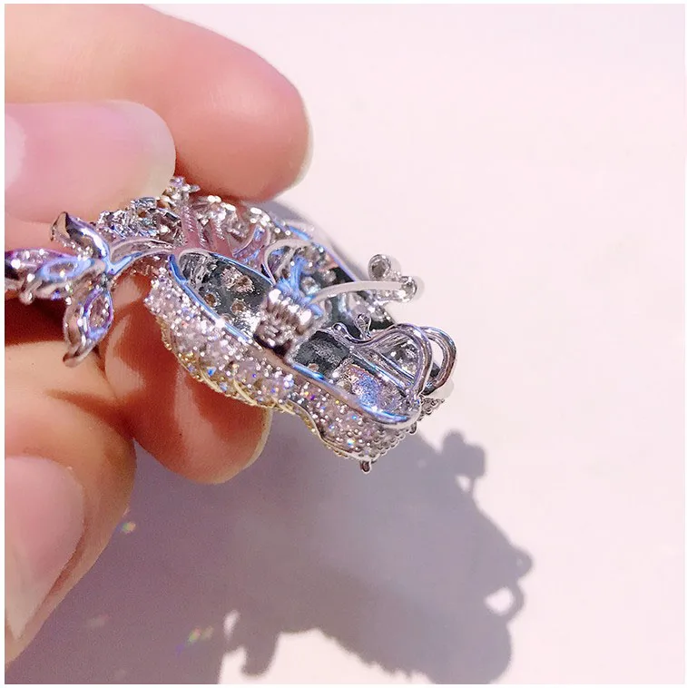Free shipping 3pcs wedding favor bridesmaid present brooch animal bird diamond brooches for women pin Colored glaze | Дом и сад