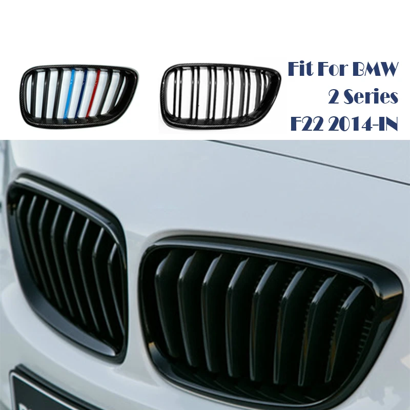 Автомобильный Стайлинг модифицированные гоночные грили для BMW F22 гриль M2 2 серии