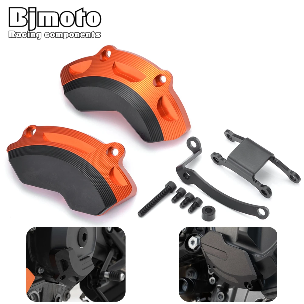 BJMOTO Duke790 защита двигателя мотоцикла защитный комплект для Duke 790 2018 2019 боковая