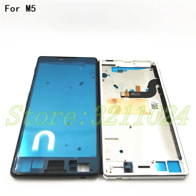 Детали для передней рамы Sony Xperia M5 E5603 E5606 E5653 E5633 E5643 E5663 держатель ЖК экрана