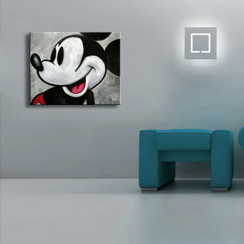 Настенный декор картина маслом современная на холсте абстрактная живопись черно