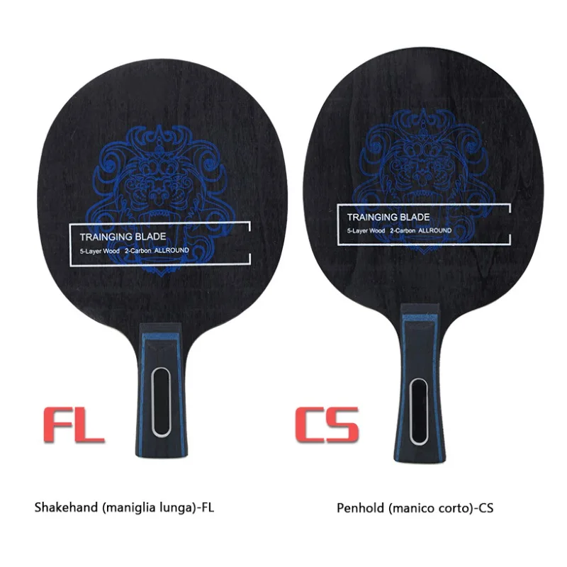 

Table tennis bat floor ping pong floor long and short handle custom texture clear without stitching layer