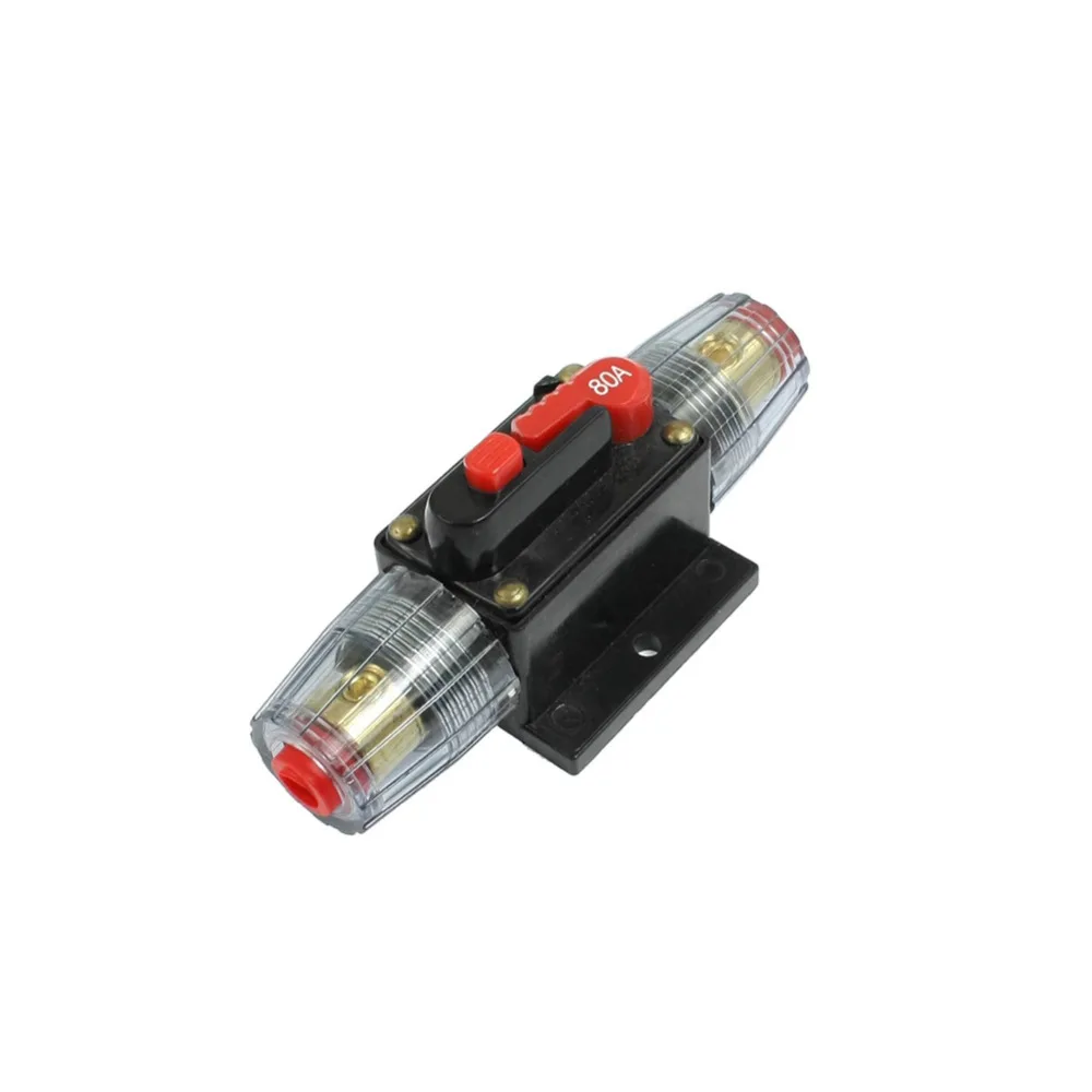Автомобильный аксессуар DC 12V 80 Amp аудио стерео автоматический выключатель ручной