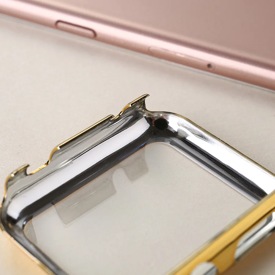 UVR для iWatch Apple Watch 40 мм 44 чехол с защитной пленкой экрана серии 4 мм|Бамперы| |
