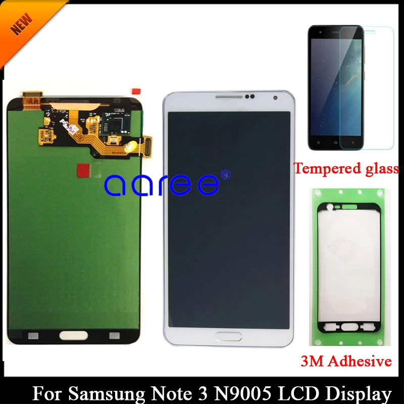 100% протестированный супер AMOLED для SAMSUNG Note 3 N9005 дисплей Samsung N900A ЖК экран сенсорный