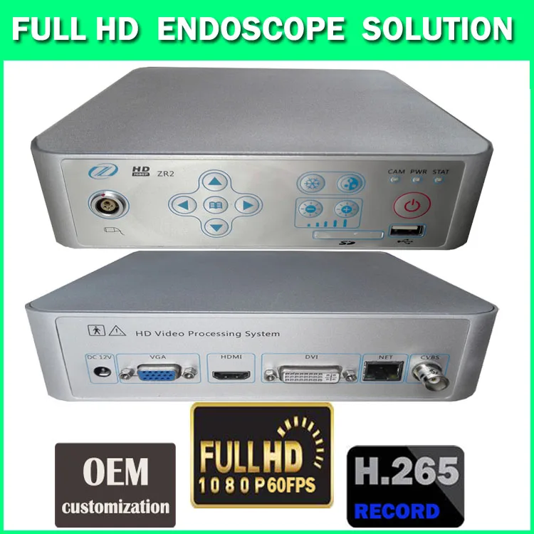 FULL HD 1080P60FPS медицинская эндоскопическая камера USB Запись ПК и телефона