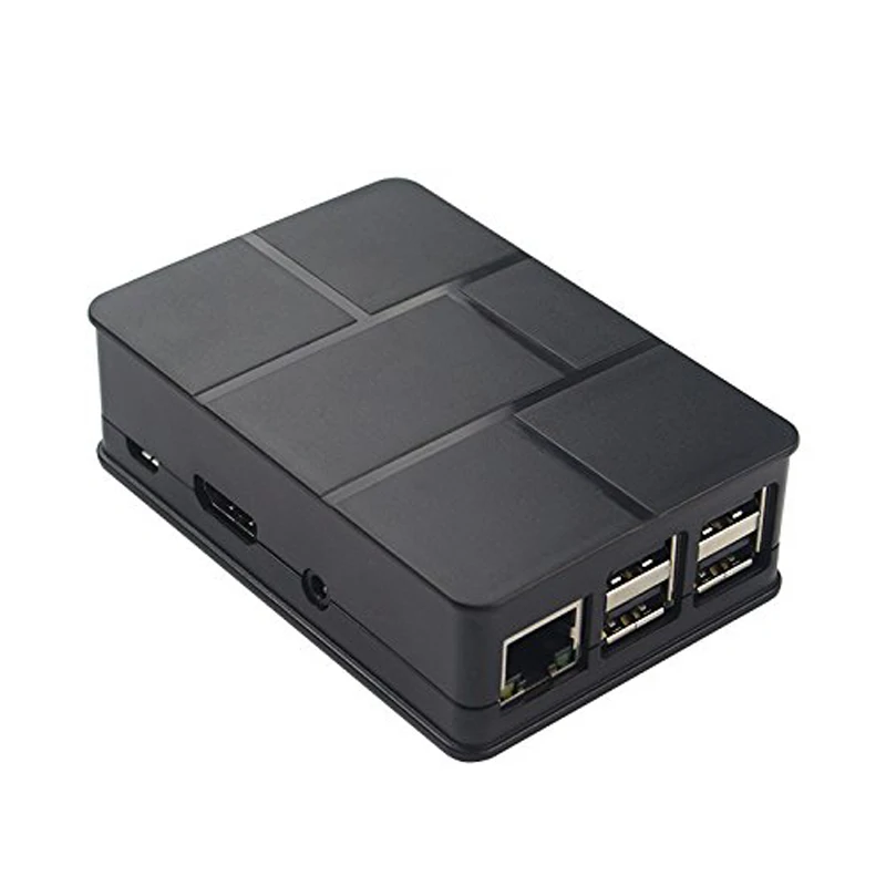 Чехол для телефона черный корпус ABS пластиковая коробка Raspberry Pi 2 Модель B и