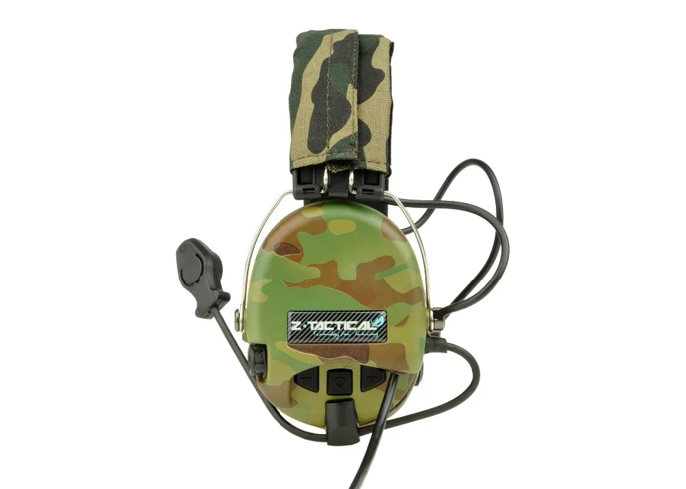 Z tac Softair Ушная гарнитура Военная Тактическая Z111 активная громкость MSA Sordin Peltor гарнитура слуховой протектор гарнитура PTT Midland Z112