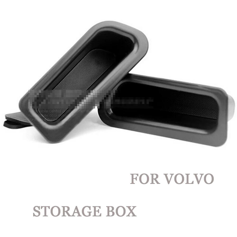 

Для VOLVO XC60 2008-2015 черный 2 шт. передний и 2 шт. задний пластиковый дверной контейнер подлокотник ящик для хранения 100% Новинка