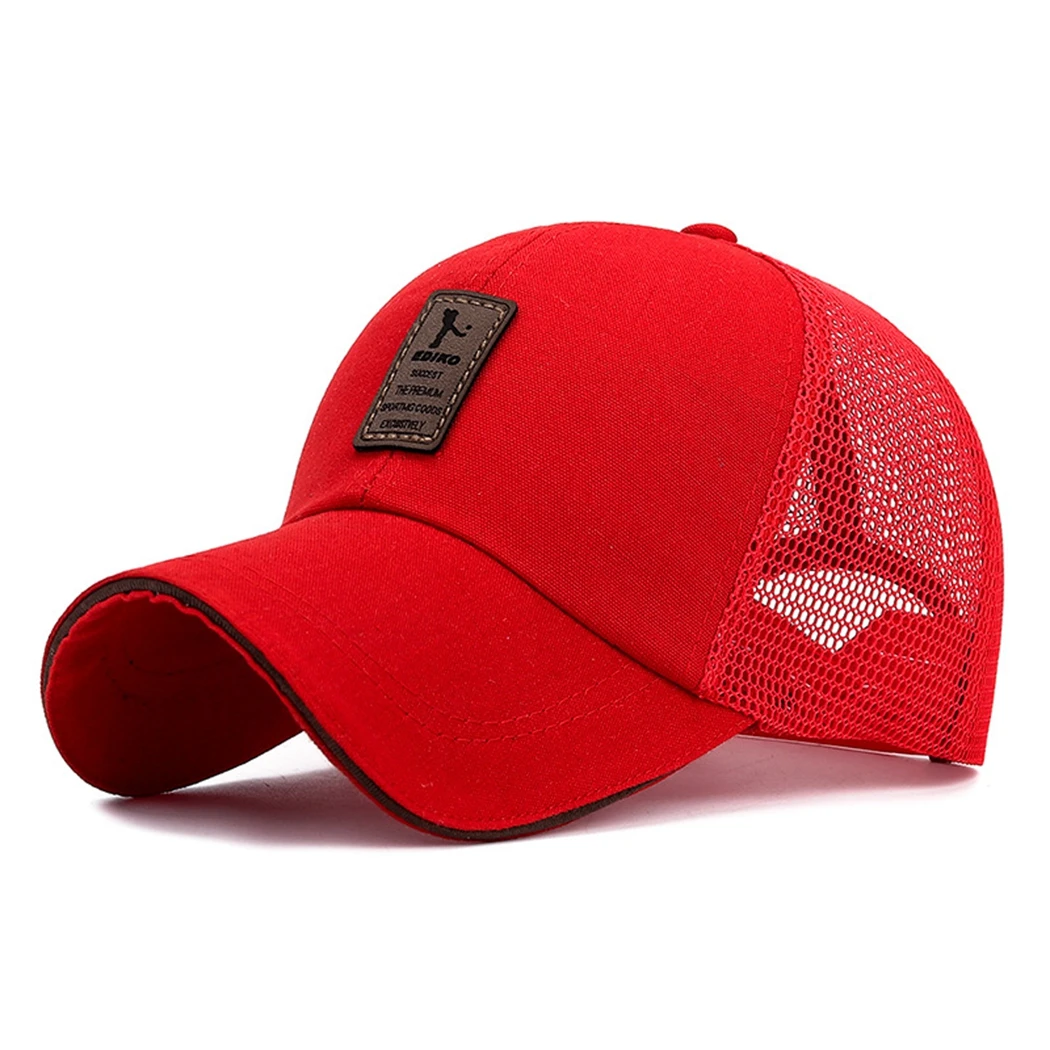 Летние бейсболки мужские и женские сетчатые дышащие мужская шляпа Snapback