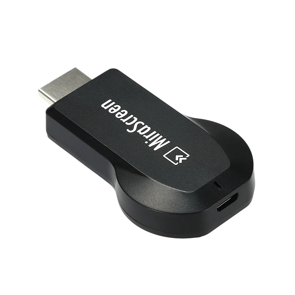 

MiraScreen WiFi Display Receiver Powerful 1080P Audio & Video DLNA Airplay Miracast Display Dongle with HD Plug