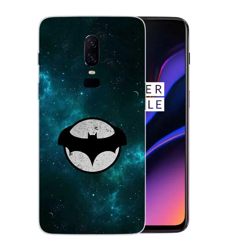 Роскошный Мягкий ТПУ силиконовый чехол для телефона OnePlus 5 5T 6T 6 матовый с принтом