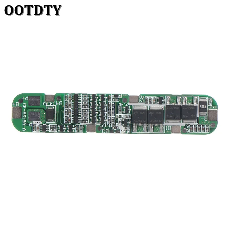 OOTDTY 5S 15A литий ионная литиевая батарея 18650 зарядное устройство PCB BMS 18 5 V Защитная