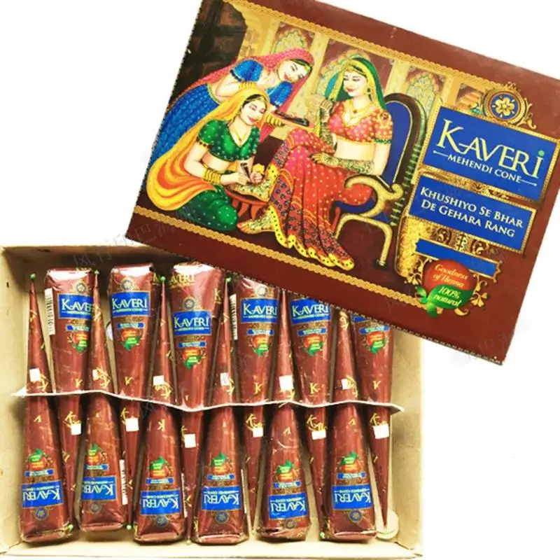 Henna татуировки коричневый тела Книги по искусству Краски Новое поступление