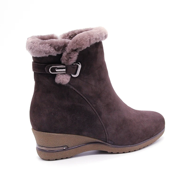 Брендовые ботильоны из натуральной кожи большого размера женские ботинки