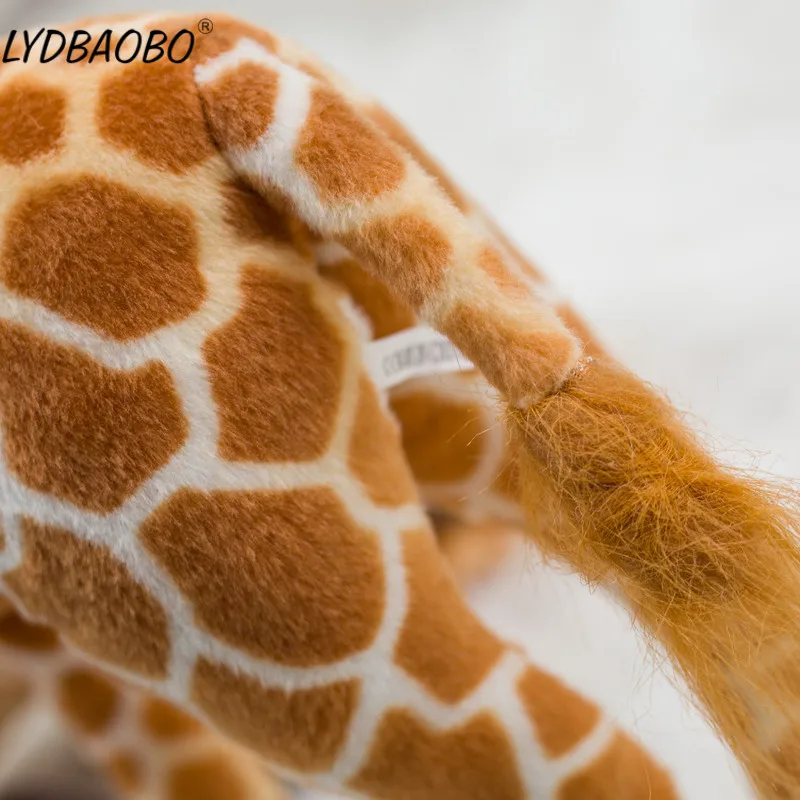 

LYDBAOBO 1PC 60CM Simulation Lovely Giraffe Plush Stuffed Cotton Home Accessories High Quality Animals Doll Baby Kid Gift