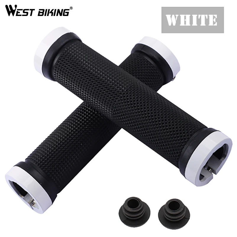 WEST BIKING ручки для руля велосипеда Аксессуары Нескользящие велосипедные горного BMX