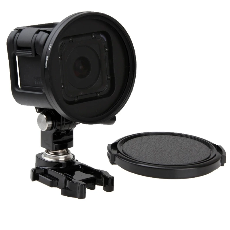 

Для GoPro HERO4 Session протектор объектива 58 мм оптическое стекло УФ ультрафиолетовый фильтр для Canon Nikon DSLR Go Pro Аксессуары для камеры