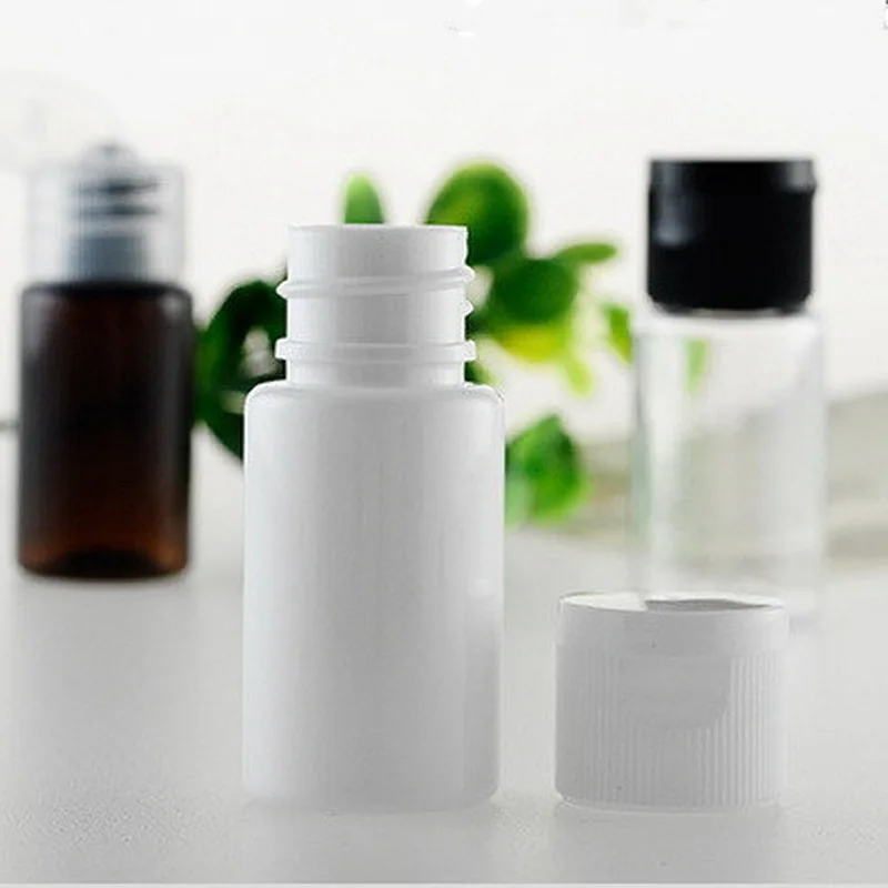 10 шт./лот оптовая продажа мл коричневая бутылка для розлива животных с плоским