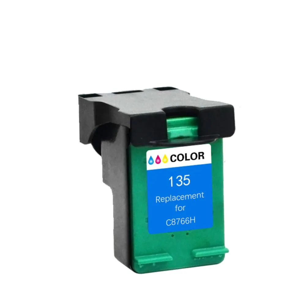 YI LE CAI совместимый 1pk чернильный картридж для HP135 C4110 C4140 C4150 C4170 C4173 C4175 C4180 C4183 C4188 C4190