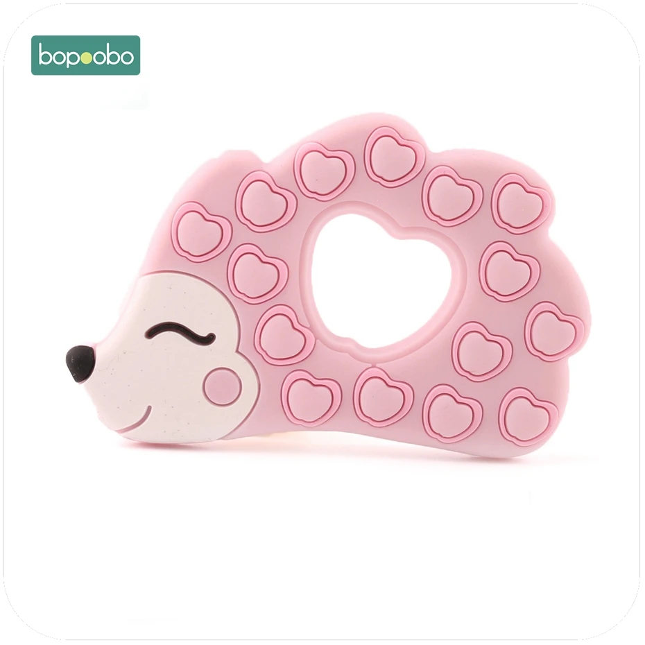 Bopoobo 1 шт. силиконовый Прорезыватель аксессуар милый Ежик аксессуары для
