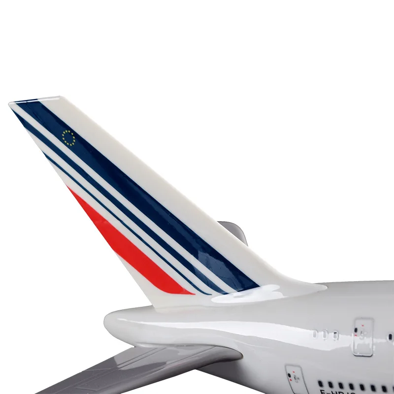 45 см A380 Air Франция модель самолета Смола French Airlines Airways Международная авиационная
