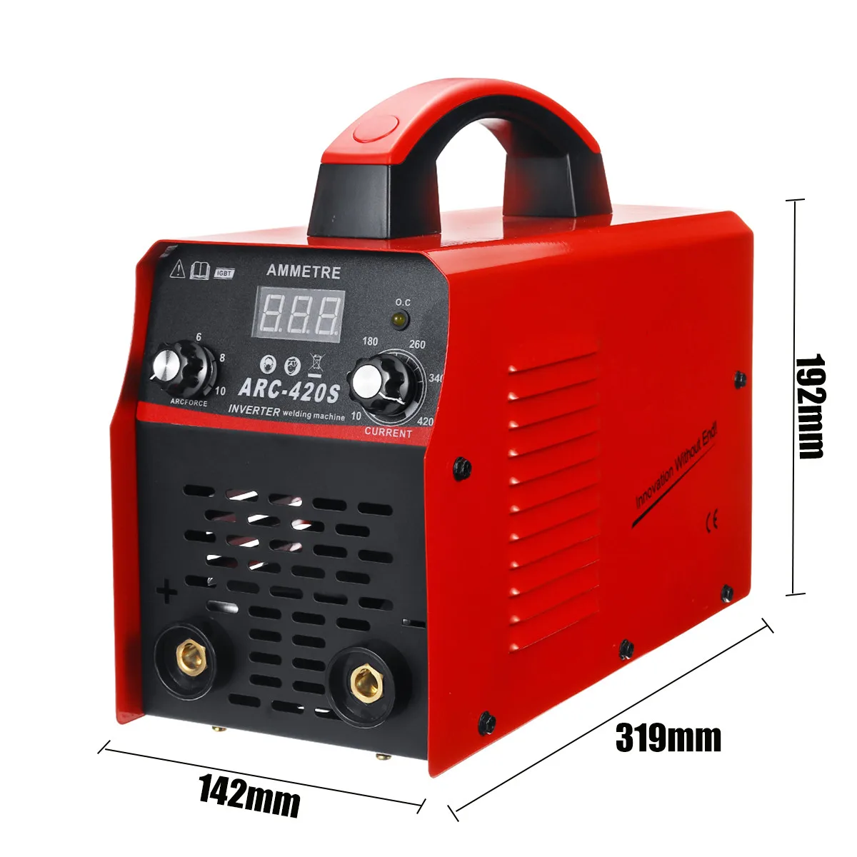 420S 220V 20A 420A инвертор ручной Мини DC ARC IGBT бытовой портативный сварочный аппарат для