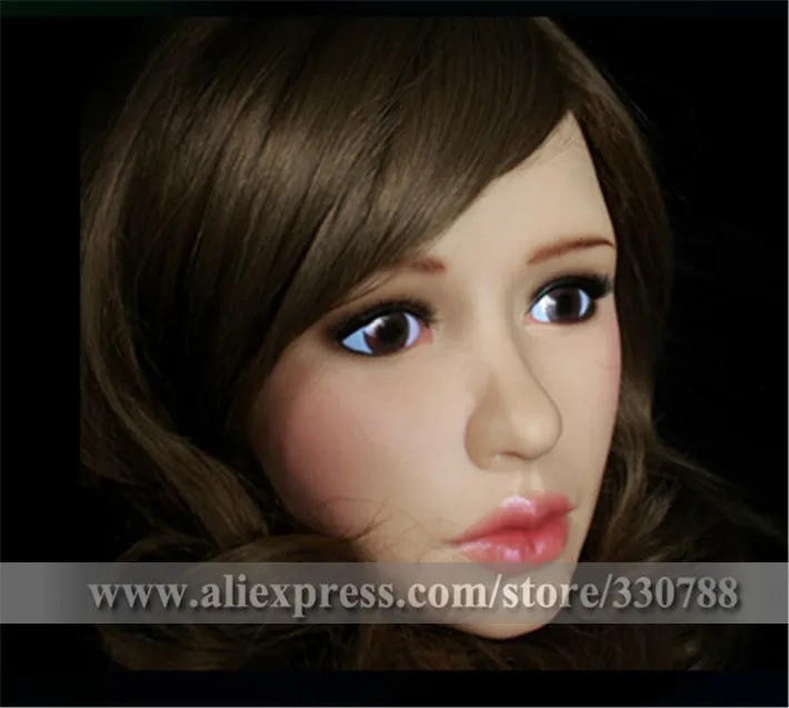 [SH-11] Высококачественная силиконовая женская маска элегантная Маскарадная для