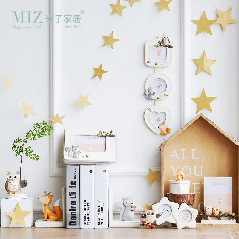 Miz 1 шт. фоторамка мультфильм животное для детей Фотоальбом украшение дома