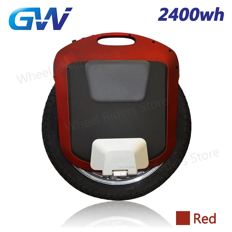 Red Titan 2400wh GotWay Monster 2" Titan 2400WH Электрический Одноколесный велосипед Спорт на открытом воздухе оборудование, максимальная скорость 55 км/ч+, время работы от батареи 200 км - Цвет: Red Titan 2400wh