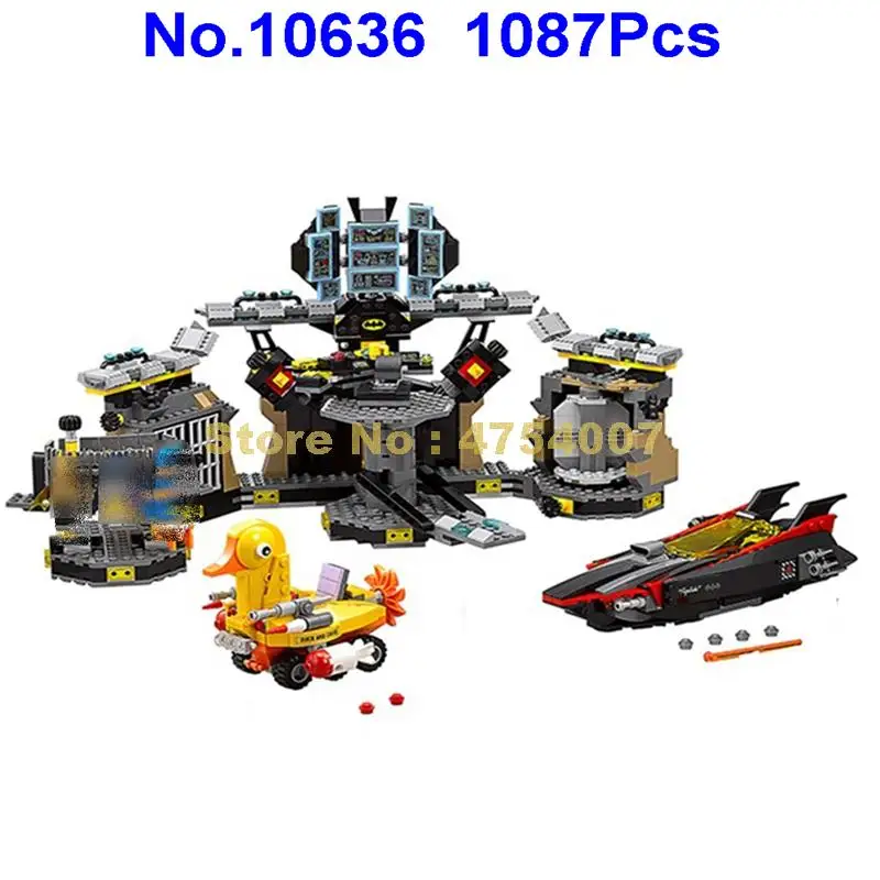 10636 1087 шт Бэтмен фильм прорыв Бела строительный блок 70909 игрушка