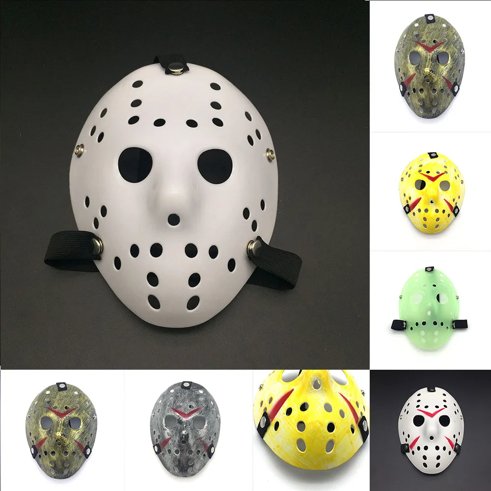 

New Jason Voorhees Halloween Mask Friday The 13th Hockey Mask Horror Cosplay Mask