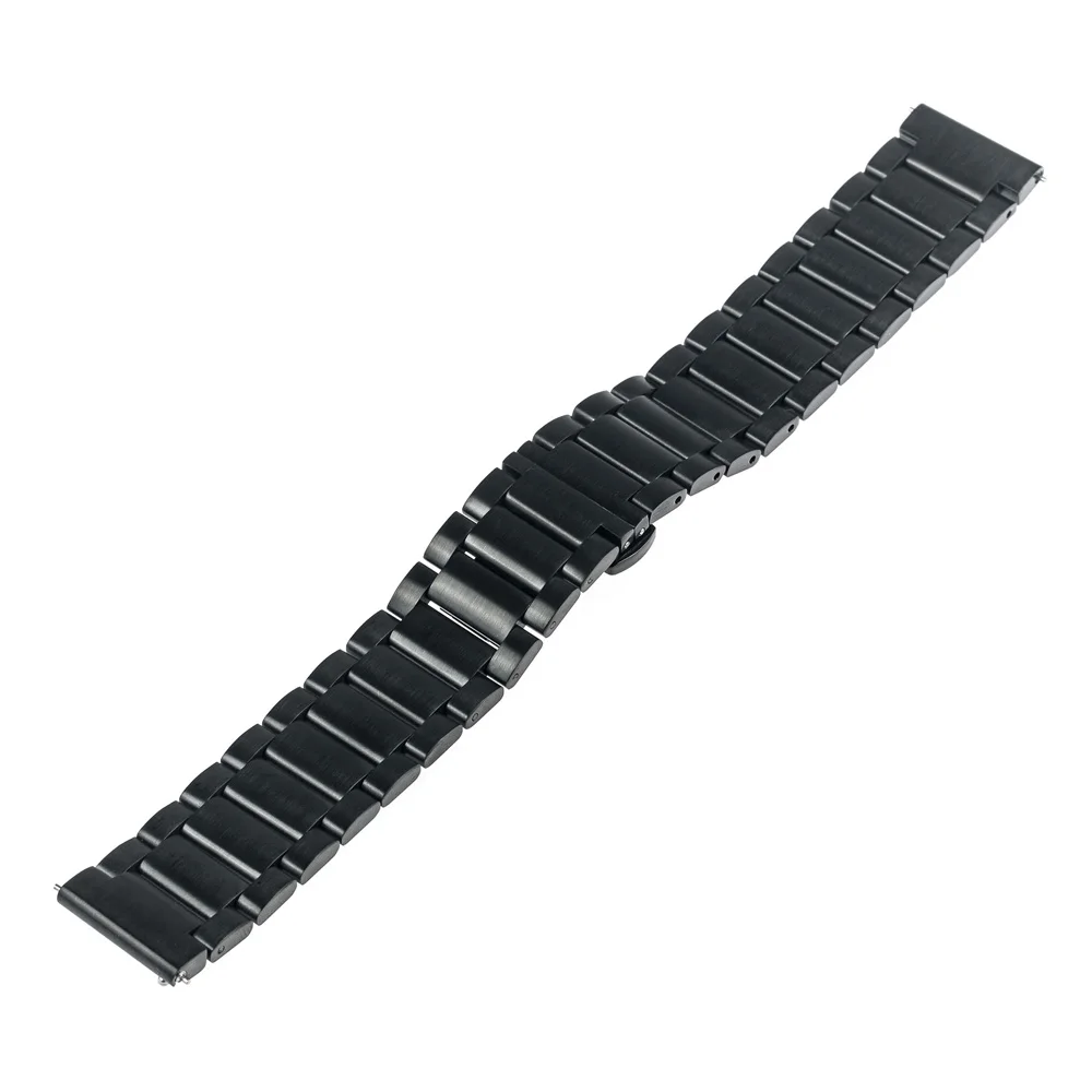 

22mm Quick Release Band for Asus Zenwatch 1 2 22mm LG G Watch W100 W110 Urbane W150 Pebble Time Stainless Steel Strap Bracelet