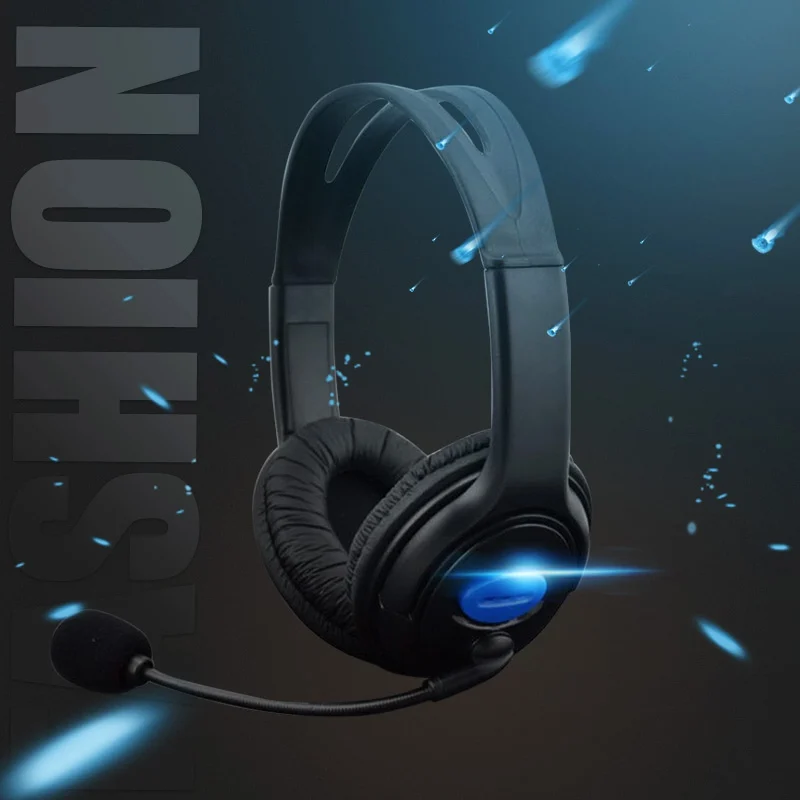 Новинка игровая гарнитура 3 5 мм для PS4 проводные наушники с микрофоном Sony PlayStation