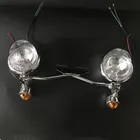 Янтарный светильник сигнала поворота для вождения wТочечный светильник для Honda VT 750 VLX VTX 1300 1800 Shadow Aero Spirit RS Sabre