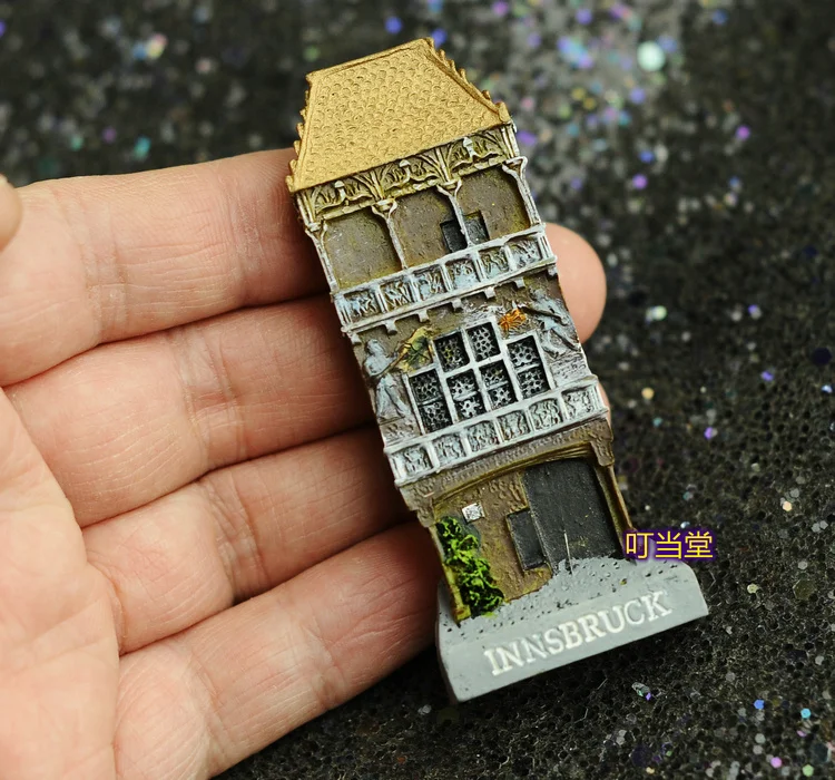 Туристические сувениры со всего мира из смолы холодильник продукты в Вену | Дом и