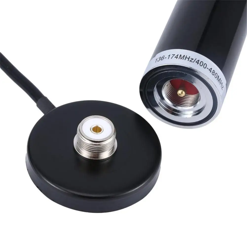 HH N2RS Мини УФ двухдиапазонная антенна магнитное крепление PL 259 UHF/VHF с 5 м RG 58/U