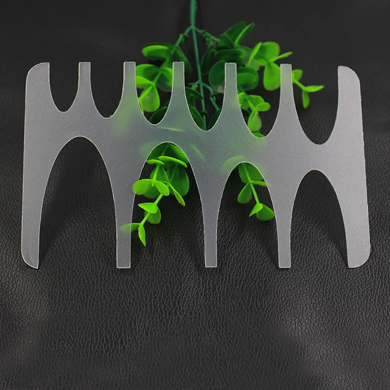

10 Size DIY handmade leather tool belt belt tail cutting mold PVC plastic 10 size V-shaped U-cutting mold