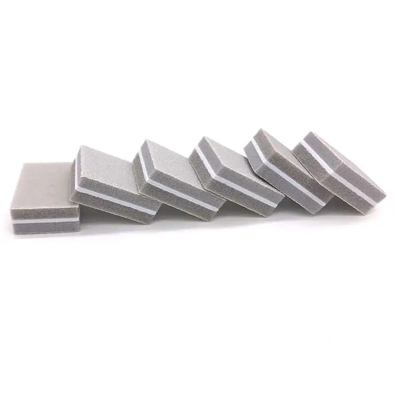 Grey 200X одноразовая губка пилка для ногтей 100/180 наждачная бумага красота Полировочный блок для ногтей педикюр маникюрные аксессуары для ногтей, инструменты - Цвет: Grey