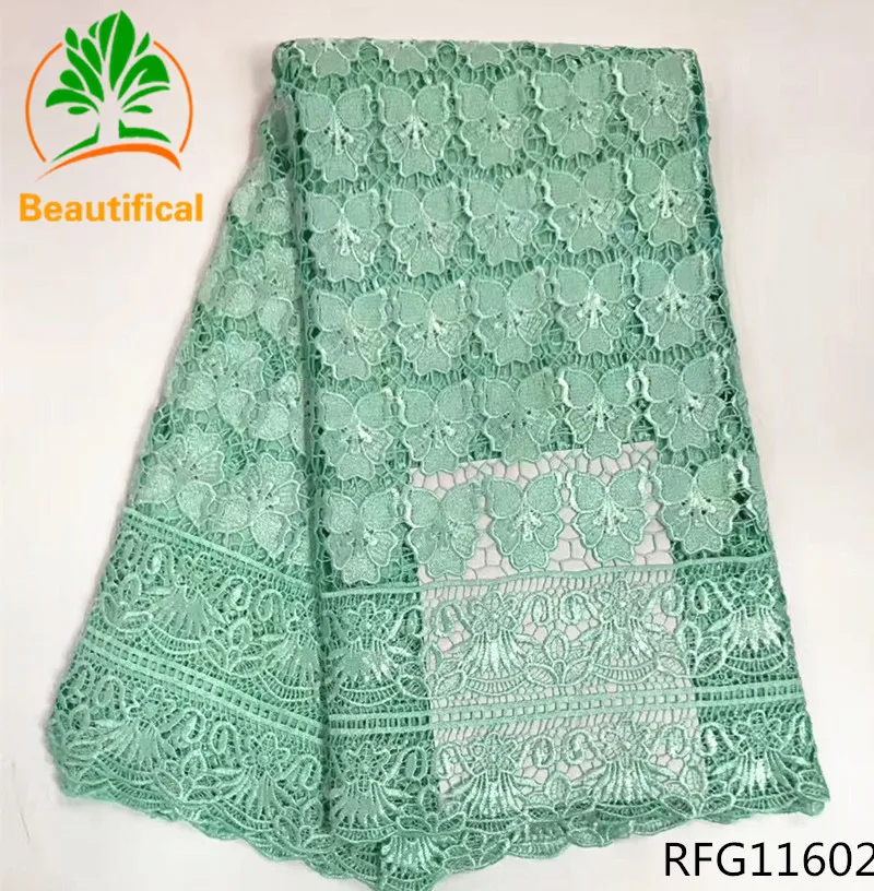 Красивые африканские гипюр кружевной ткани Высокое качество Африканский шнур