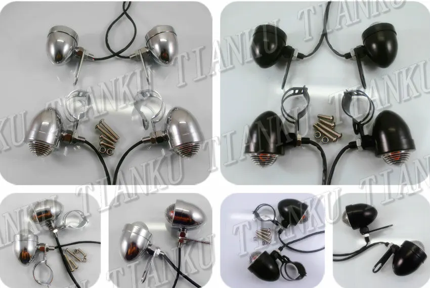 Новый комплект фар для мотоцикла передний и задний указатели поворота Honda Shadow Spirit