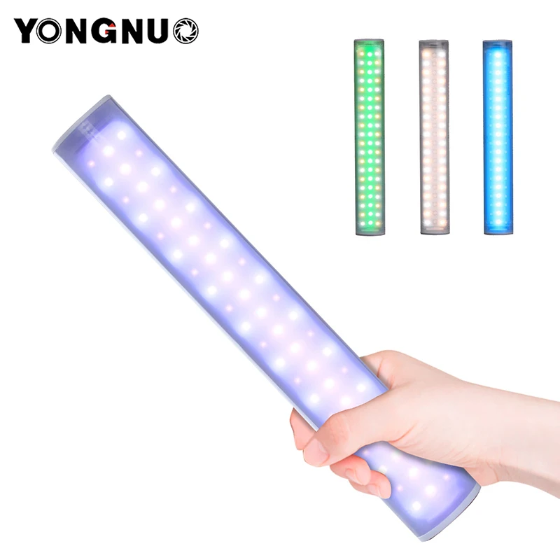 Мини светодиодная лампа YONGNUO YN60 RGB ручной свет для фотографии 3200 5500K Nikon Canon Sony Power